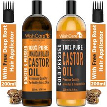 Wishcare Pure Castor Oil And Jamaican Black Castor Oil Image