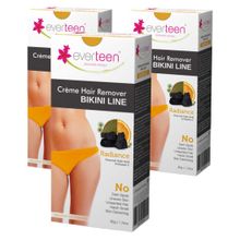 Everteen Charcoal And Vitamin C Bikini Line Hair Remover Cream Image