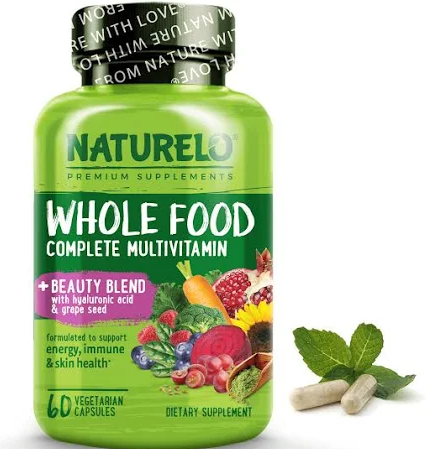 Naturelo Whole Food Complete Multivitamin and Beauty Blend Supplements Image