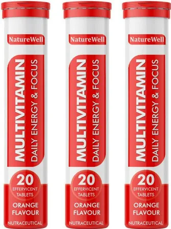 Naturewell Effervescent Multivitamin Supplements Image