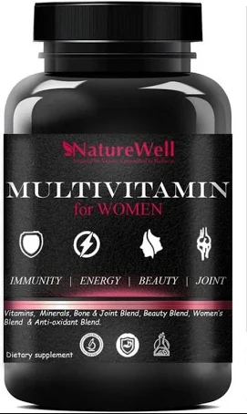 Naturewell Organics Multivitamin Capsule Image