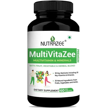 Nutrazee MultiVitaZee Multivitamin & Minerals Supplement Image