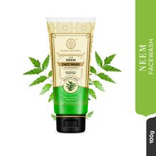 Khadi Natural Neem Face Wash Remove Acne And Pimples Image