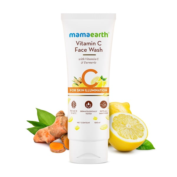 Mamaearth Vitamin C Face Wash Image