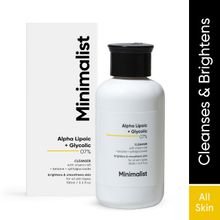 Minimalist 7% ALA And AHA Brightening Face Wash Image