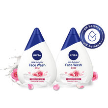 NIVEA Milk Delights Caring Rosewater Face Wash Image