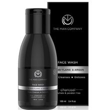 The Man Company Charcoal Face Wash With Ylang-Ylang And Argan Image