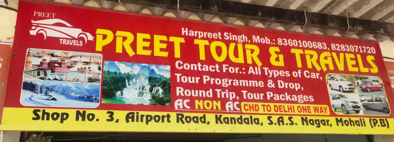 Preet Tour and Travels - Gmada Aerocity - Zirakpur Image