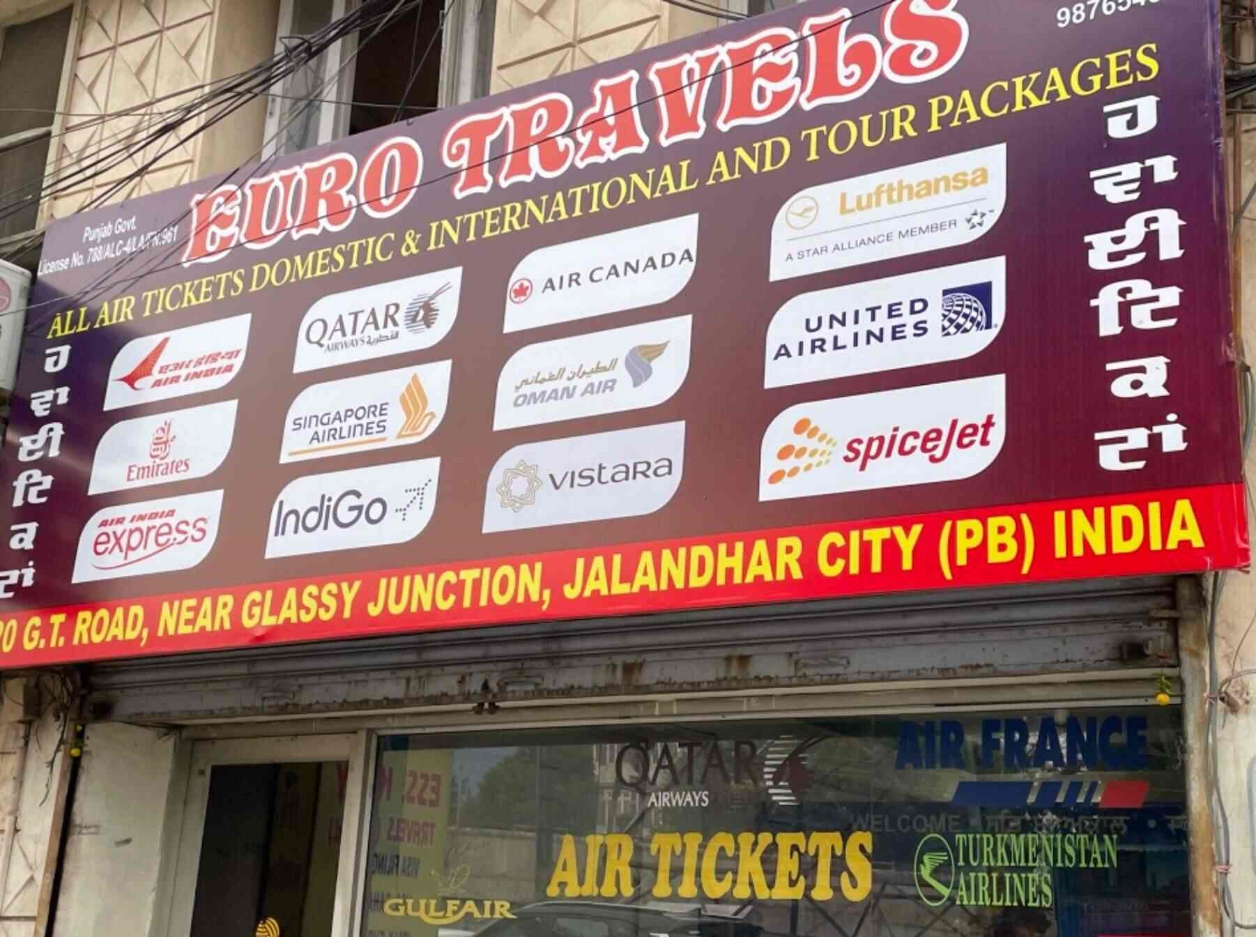 Euro Travels - Jawahar Nagar - Jalandhar Image