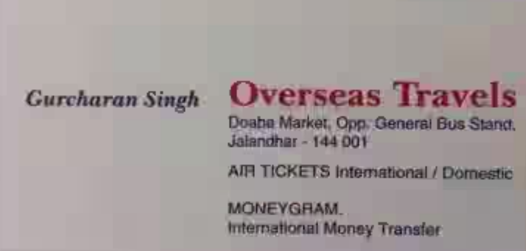 Overseas Travels - Jawahar Nagar - Jalandhar Image