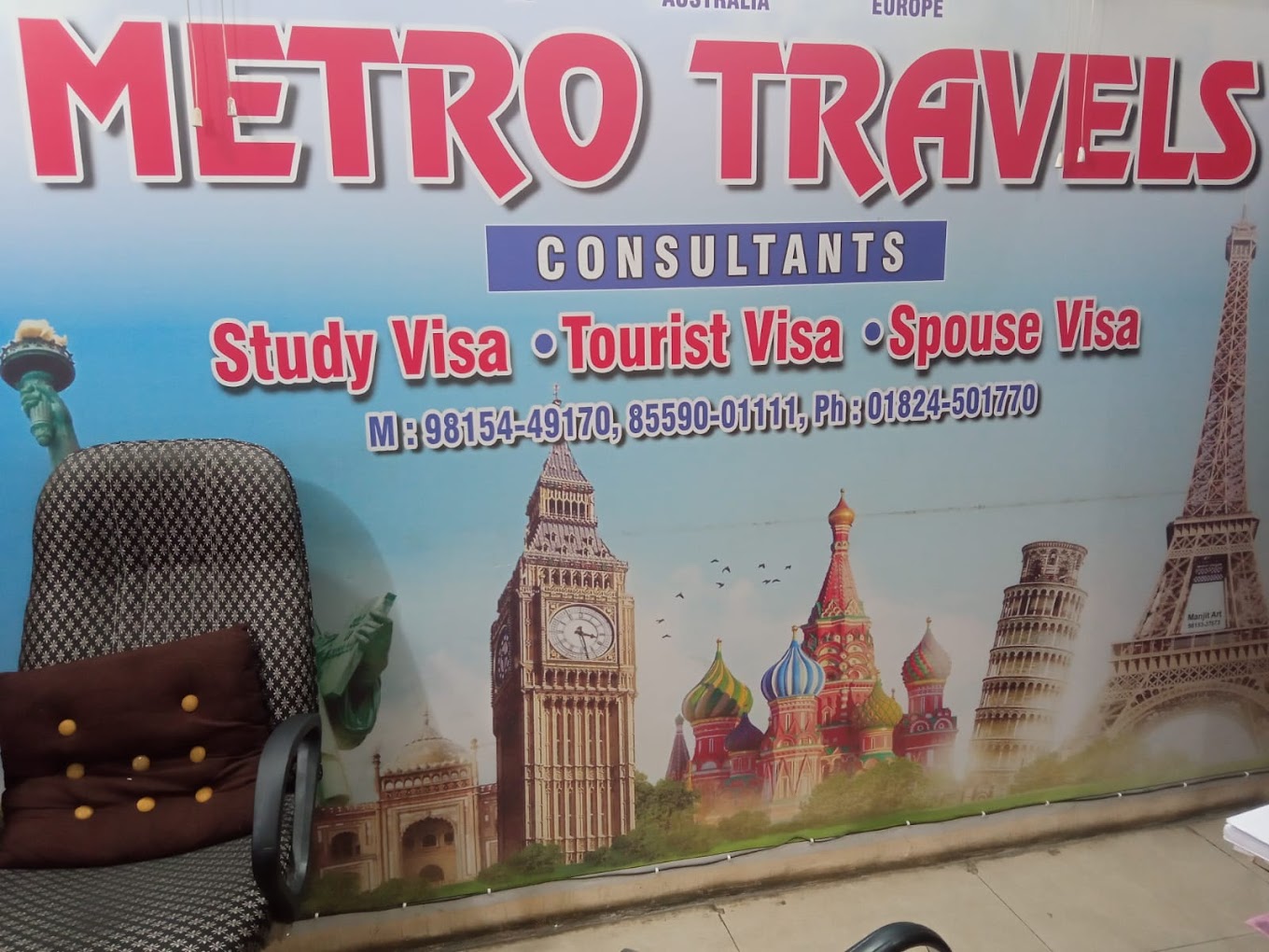 Metro Travels Consultant - Jawahar Nagar - Jalandhar Image