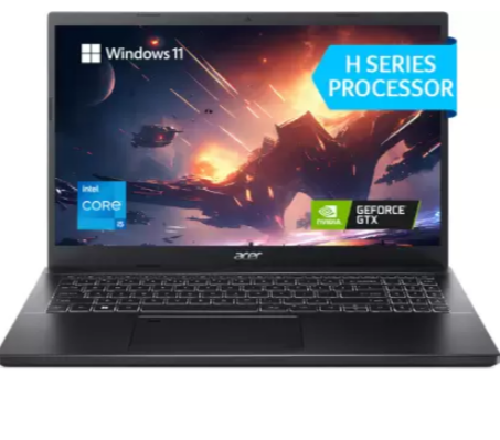 Acer Aspire 7 Intel Core i5 12th Gen A715-76G-54LX Gaming Laptop Image