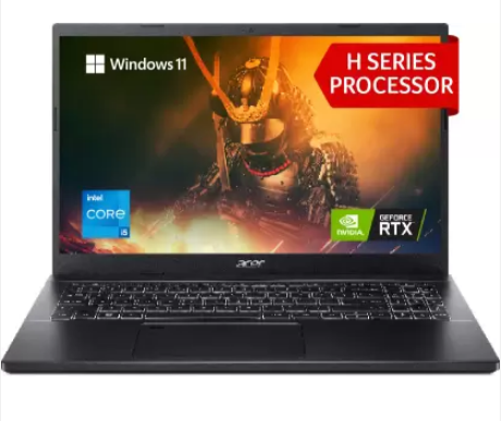 Acer Aspire 7 Intel Core i5 12th Gen A715-76G-59WG Gaming Laptop Image