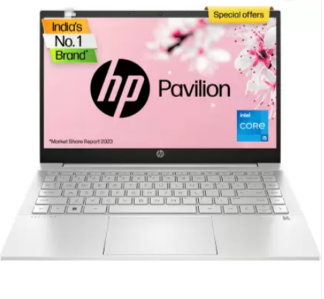 HP Pavilion Intel Core i5 12th Gen 14-DV2153TU Thin and Light Laptop Image