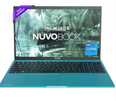 Wings Nuvobook V1 Core i5 11th Gen WL-Nuvobook V1-GRN Thin and Light Laptop Image