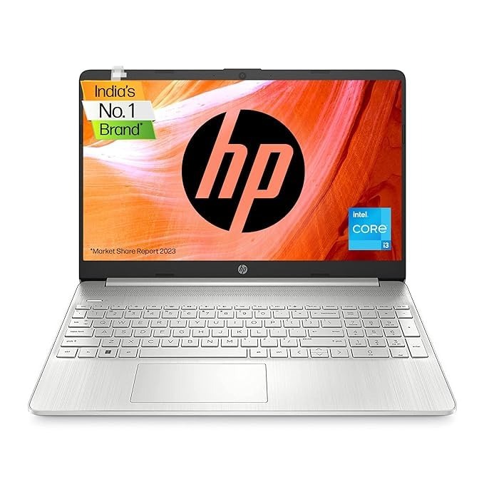 HP Intel Core i3 12th Gen 15S-FQ5327TU Thin and Light Laptop Image