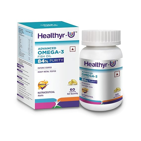 Healthyr-U Advanced Omega 3 Fish Oil 84% Purity Image