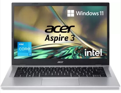 Acer Aspire 3 14 Intel Core i3 13th Gen N305 A314-36M Thin and Light Laptop Image