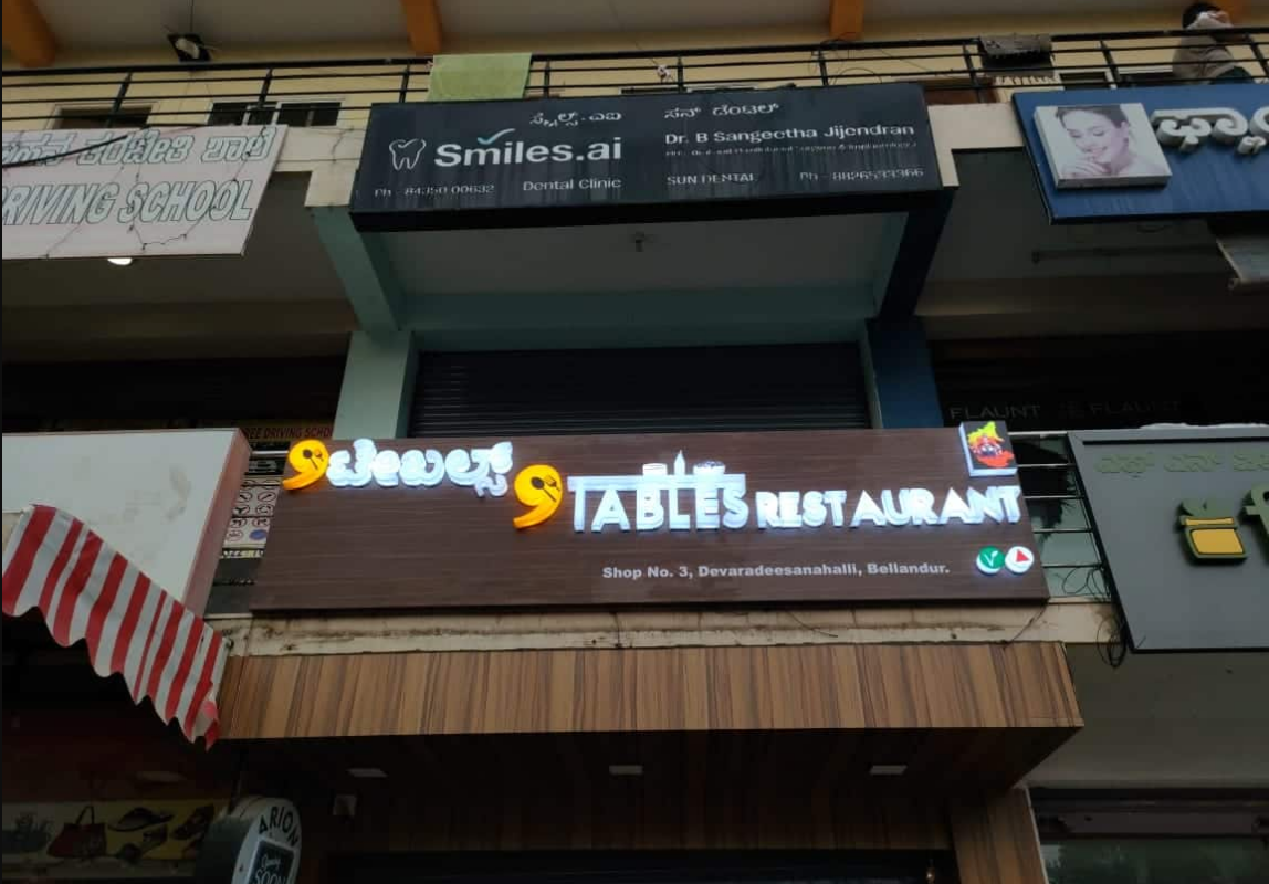 9 Tables Restaurant - Bellandur - Bangalore Image