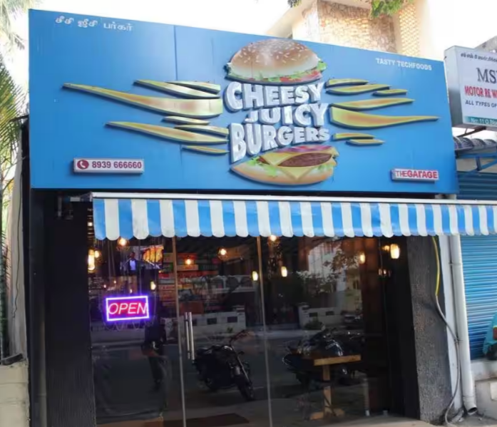 Cheesy Juicy Burgers - Anna Nagar East - Chennai Image