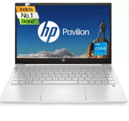 HP Pavilion Intel Core i5 11th Gen 14-DV1000TU Thin and Light Laptop Image