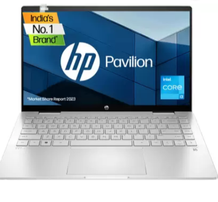 HP Pavilion x360 Intel Core i3 12th Gen 14-EK0137TU Thin and Light Laptop Image