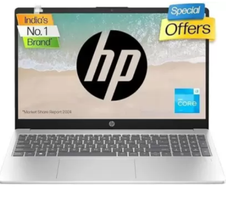 HP Laptop Intel Core i3 13th Gen 15-FD0186TU Thin and Light Laptop Image