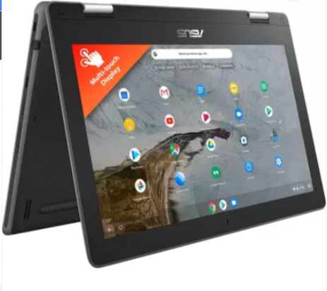 ASUS Chromebook Flip Touch Intel Celeron C214MA-BU0452 Chromebook Image