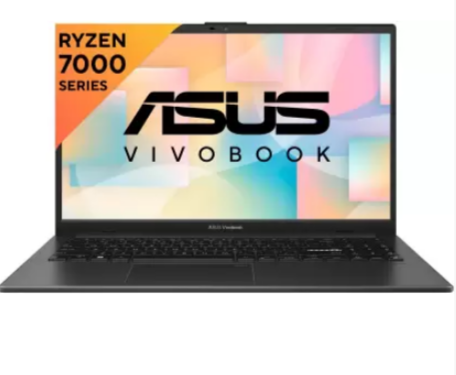 ASUS Vivobook Go 15 AMD Ryzen 3 Quad Core E1504FA-NJ322WS Thin and Light Laptop Image