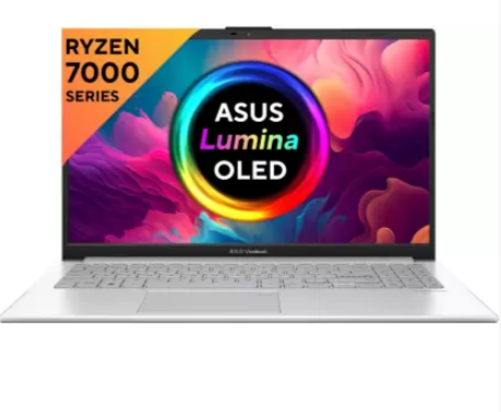 ASUS Vivobook Go 15AMD Ryzen 5 Quad Core E1504FA-NJ521WS Thin and Light Laptop Image