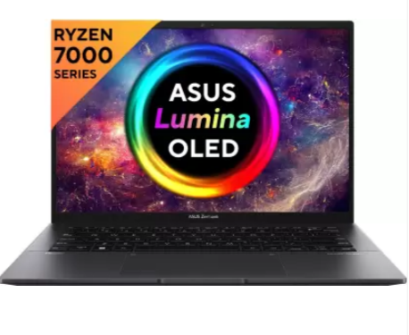 ASUS Zenbook 14 OLED AMD UM3402YA-KM551WS Thin and Light Laptop Image