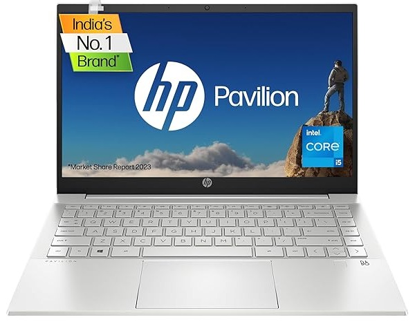 HP Pavilion Intel Core i5 11th Gen 14-DV1001TU Thin and Light Laptop Image