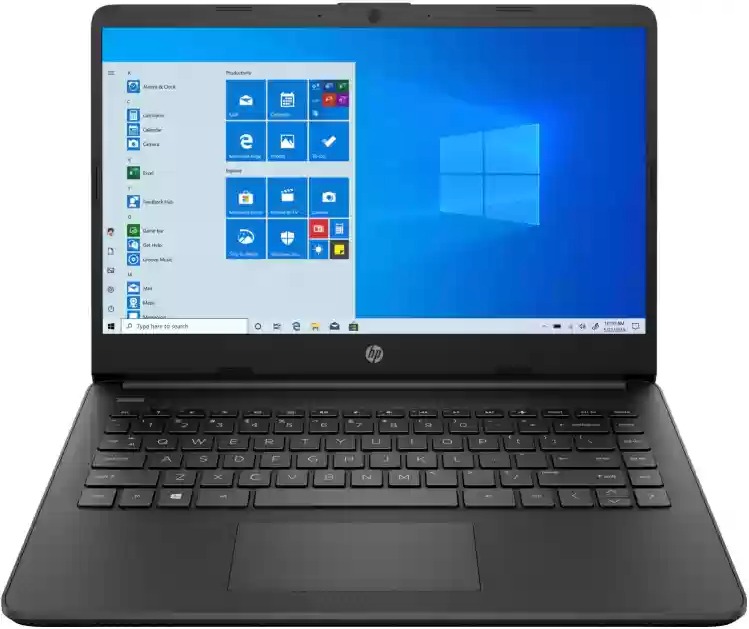 HP Intel Core i3 11th Gen 1115G4 14S-DQ2100TU Thin and Light Laptop Image