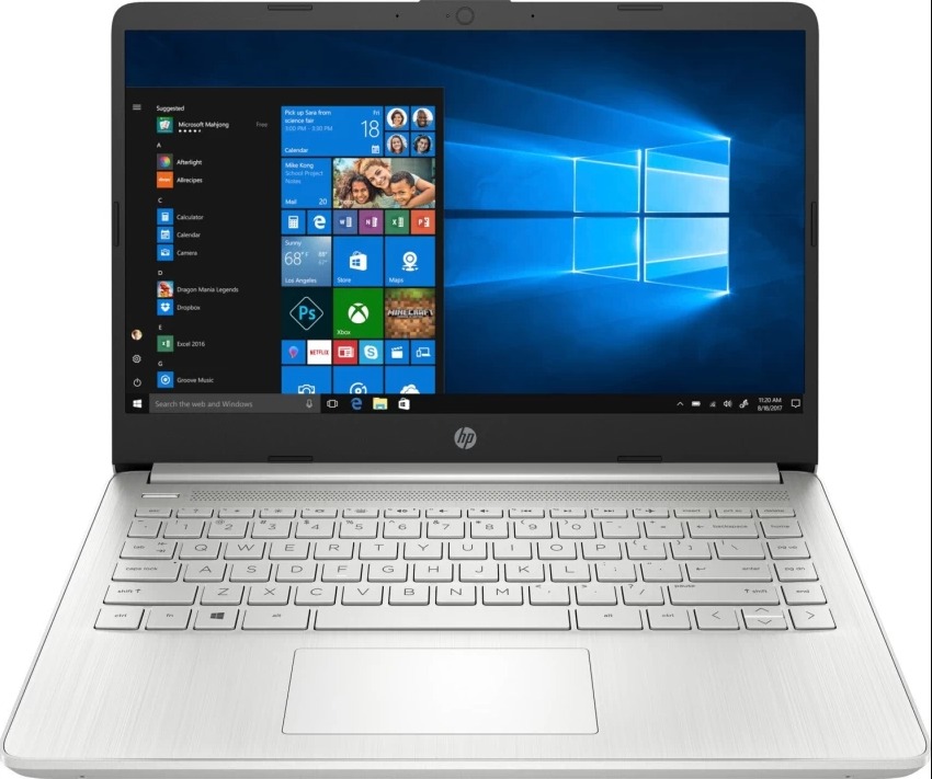 HP 14s Intel Core i3 11th Gen 14S-DR2015TU Thin and Light Laptop Image