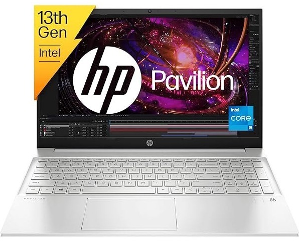 HP Pavilion Intel Core i5 13th Gen 1340P 15-EG3079TU Thin and Light Laptop Image