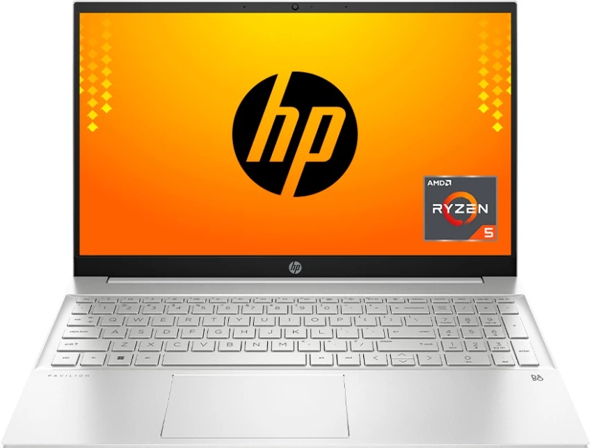 HP Pavilion AMD Ryzen 5 Dual Core 15-EH1137AU Thin and Light Laptop Image