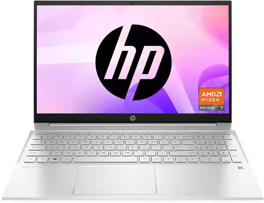 HP Pavilion 15 AMD Ryzen 7 Octa Core 15-EH3101AU Thin and Light Laptop Image