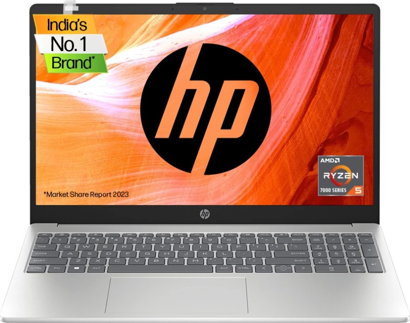 HP 15s AMD Ryzen 5 Quad Core 15-FC0029AU Thin and Light Laptop Image