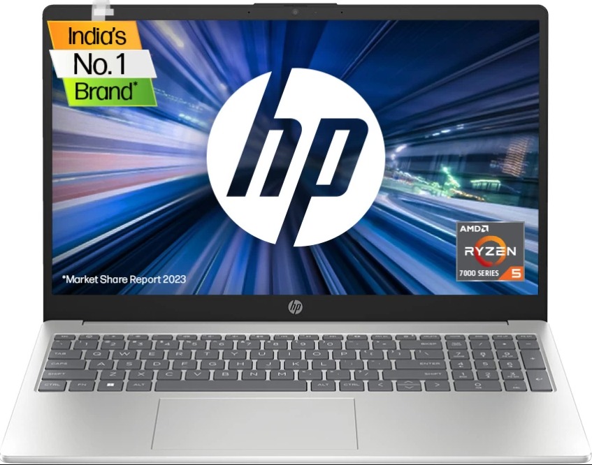 HP 15s AMD Ryzen 5 Quad Core 15-FC0030AU Thin and Light Laptop Image