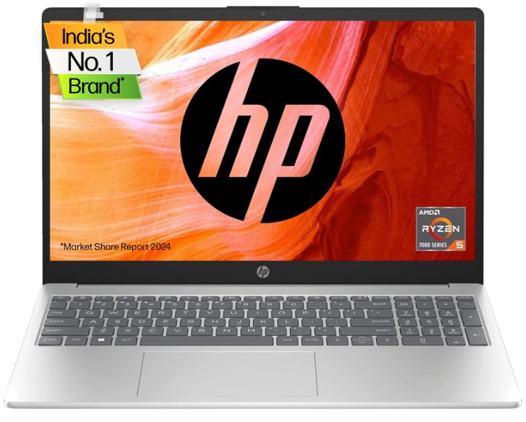 HP 15s AMD Ryzen 5 Quad Core 15-FC0031AU Thin and Light Laptop Image