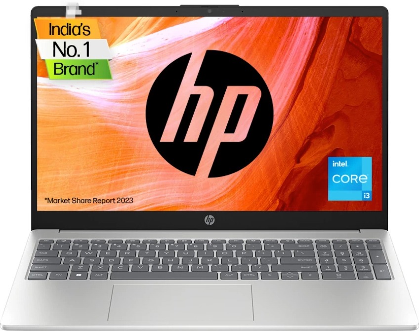 HP 15s Intel Core i3 13th Gen 15-FD0006TU Thin and Light Laptop Image