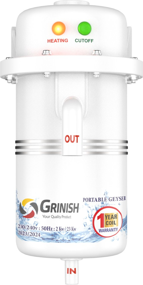 Grinish 1 L Instant Water Geyser Image