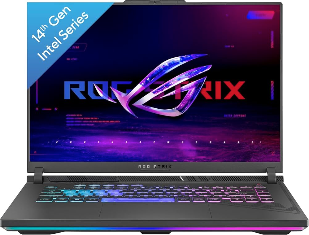 Asus ROG Strix G16 Intel Core i9 14th Gen G614JIR-N4062WS Gaming Laptop Image