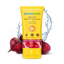 Mamaearth Beetroot Hydraful Sunscreen Image