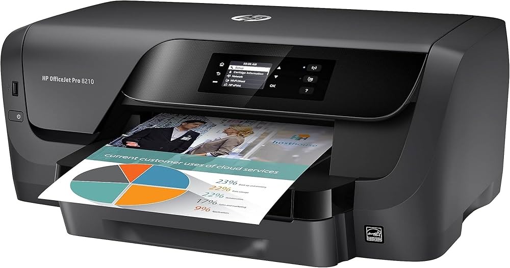 HP OfficeJet Pro 8210 Inkjet Single Function Color Printer Image