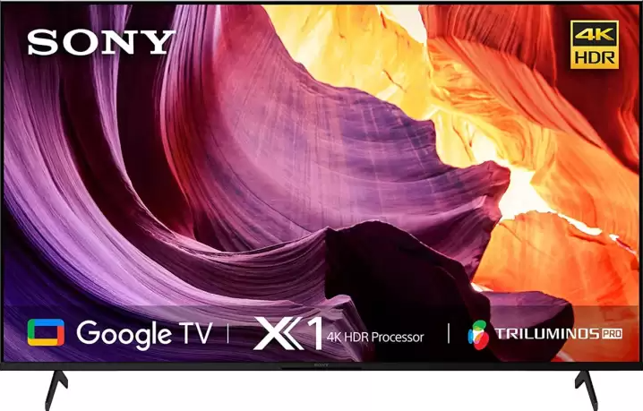 Sony Bravia 163.9cm (65) 4K Ultra HD LED Smart Android TV (KD-65X80K) Image