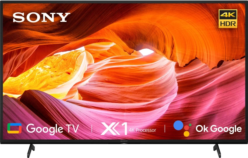 Sony Bravia 163.9cm (65) 4K Ultra HD LED Smart Google TV (KD-65X75K) Image