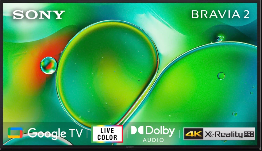 Sony Bravia 2 125.7cm (50) 4K Ultra HD LED Smart Google TV (K-50S20) Image