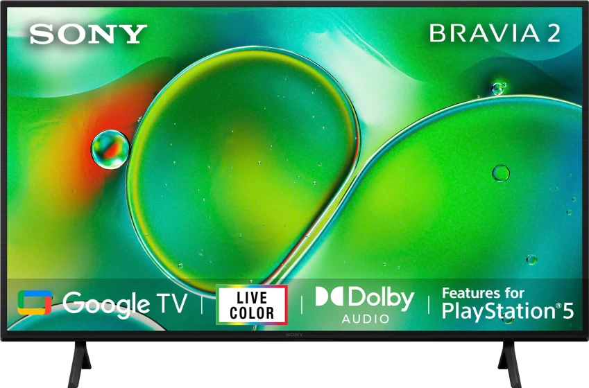 Sony Bravia 2 125.7cm (50) 4K Ultra HD LED Smart Google TV (K-50S25) Image