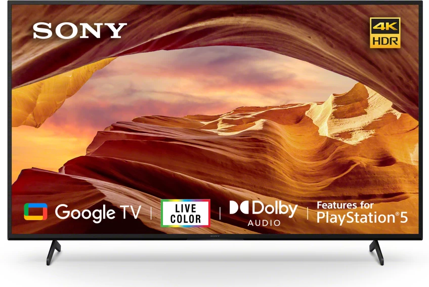 Sony Bravia X75L 138.8cm (55) 4K Ultra HD LED Smart Google TV (KD-55X75L) Image